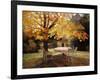 The Terrace, Autumn-Victor Charreton-Framed Giclee Print