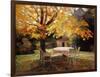 The Terrace, Autumn-Victor Charreton-Framed Giclee Print