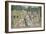 The Terrace Bridge, Central Park, 1901-Maurice Brazil Prendergast-Framed Giclee Print