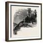 The Terrace, Heidelberg Castle, the Rhine, Germany, 19th Century-null-Framed Giclee Print