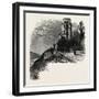 The Terrace, Heidelberg Castle, the Rhine, Germany, 19th Century-null-Framed Giclee Print