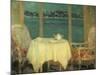 The Terrace in Front of the Bay of St. Tropez. 1929-Henri Eugene Augustin Le Sidaner-Mounted Giclee Print