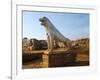 The Terrace of Lions in Marble from Naxos-null-Framed Giclee Print