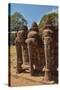 The Terrace of the Elephants, Angkor Thom, Angkor World Heritage Site, Siem Reap, Cambodia-David Wall-Stretched Canvas