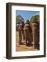 The Terrace of the Elephants, Angkor Thom, Angkor World Heritage Site, Siem Reap, Cambodia-David Wall-Framed Photographic Print