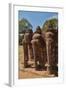 The Terrace of the Elephants, Angkor Thom, Angkor World Heritage Site, Siem Reap, Cambodia-David Wall-Framed Photographic Print