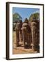 The Terrace of the Elephants, Angkor Thom, Angkor World Heritage Site, Siem Reap, Cambodia-David Wall-Framed Photographic Print