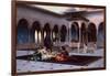 The Terrace of the Seraglio, 1886-Jean Leon Gerome-Framed Giclee Print