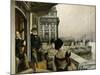 The Terrace of the Trafalgar Tavern, Greenwich, circa 1878-James Tissot-Mounted Giclee Print