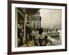 The Terrace of the Trafalgar Tavern, Greenwich, circa 1878-James Tissot-Framed Giclee Print