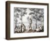 The Terrace of the Tuileries, 1807-Jean Pierre Norblin-Framed Giclee Print