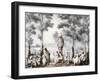 The Terrace of the Tuileries, 1807-Jean Pierre Norblin-Framed Giclee Print