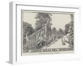 The Terrace, Risley Hall, Derbyshire-null-Framed Giclee Print