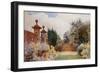 The Terrace Steps, Penshurst, 1903-George Samuel Elgood-Framed Giclee Print