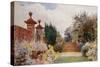 The Terrace Steps, Penshurst, 1903-George Samuel Elgood-Stretched Canvas