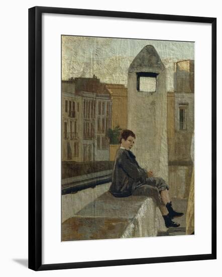 The Terrace-Edoardo Dalbono-Framed Giclee Print