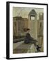 The Terrace-Edoardo Dalbono-Framed Giclee Print