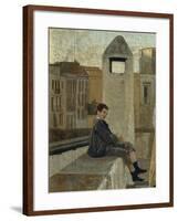 The Terrace-Edoardo Dalbono-Framed Giclee Print