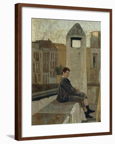 The Terrace-Edoardo Dalbono-Framed Giclee Print