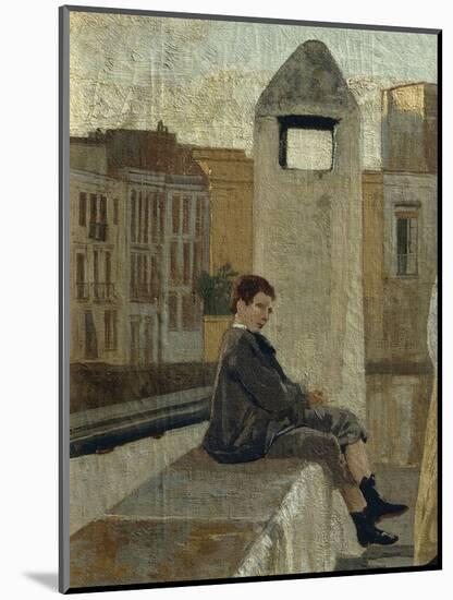 The Terrace-Edoardo Dalbono-Mounted Giclee Print