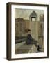 The Terrace-Edoardo Dalbono-Framed Giclee Print