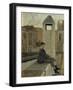 The Terrace-Edoardo Dalbono-Framed Giclee Print