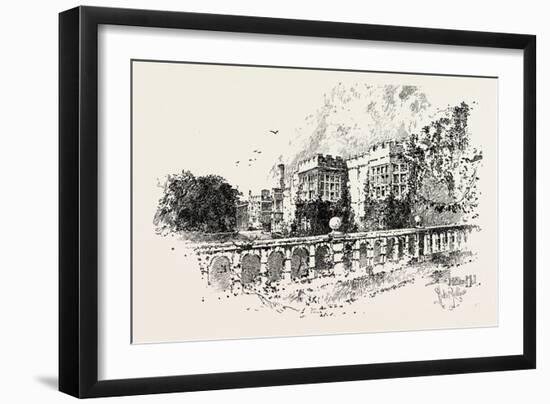 The Terrace-null-Framed Giclee Print