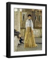 The Terrace-Edoardo Dalbono-Framed Giclee Print