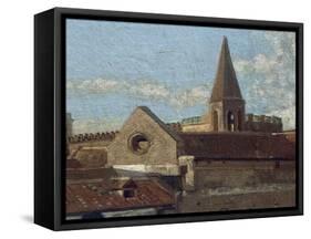 The Terrace-Edoardo Dalbono-Framed Stretched Canvas