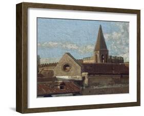 The Terrace-Edoardo Dalbono-Framed Giclee Print