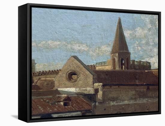 The Terrace-Edoardo Dalbono-Framed Stretched Canvas