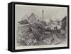 The Terrible Boiler Explosion at Barking-Melton Prior-Framed Stretched Canvas