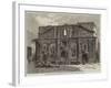 The Terrible Calamity in Santiago, Chili, Ruins of La Compania Church-null-Framed Giclee Print