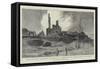 The Terrible Colliery Explosion at Anderlues in Belgium, the Explosion-null-Framed Stretched Canvas