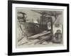 The Terrible Railway Accident at Shipton-On-Cherwell, a First-Class Carriage after the Accident-null-Framed Giclee Print