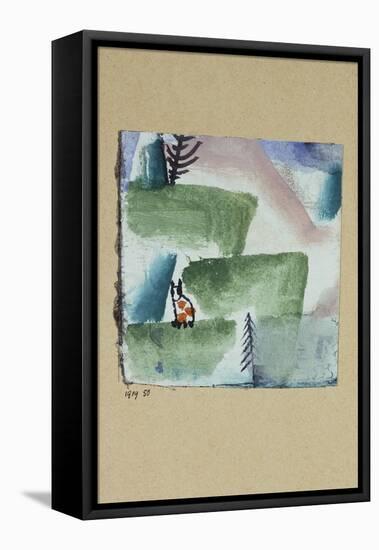 The Territory of a Tomcat; Revier Eines Katers-Paul Klee-Framed Stretched Canvas