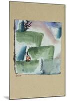 The Territory of a Tomcat; Revier Eines Katers-Paul Klee-Mounted Giclee Print