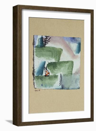 The Territory of a Tomcat; Revier Eines Katers-Paul Klee-Framed Giclee Print