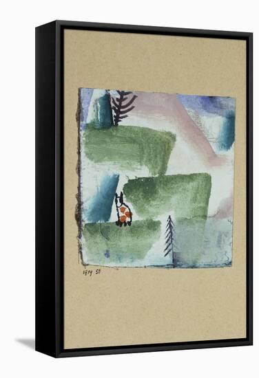 The Territory of a Tomcat; Revier Eines Katers-Paul Klee-Framed Stretched Canvas