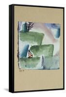 The Territory of a Tomcat; Revier Eines Katers-Paul Klee-Framed Stretched Canvas