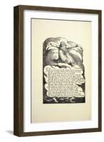 The Terror Answered, Mid 1790s-William Blake-Framed Giclee Print