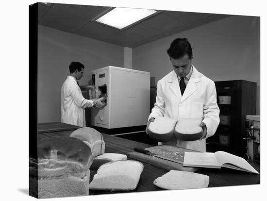 The Test Bakery at Spillers Foods, Gainsborough, Lincolnshire 1962-Michael Walters-Stretched Canvas