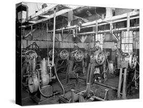 The Testing Room, Leland Faulconer Manufacturing Co., Detroit, Mich.-null-Stretched Canvas