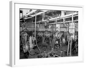 The Testing Room, Leland Faulconer Manufacturing Co., Detroit, Mich.-null-Framed Photo