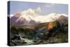 The Teton Range, 1897-Thomas Moran-Stretched Canvas