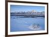 The Tetons at Dawn after a Fresh Snow-James Hager-Framed Photographic Print