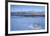 The Tetons at Dawn after a Fresh Snow-James Hager-Framed Photographic Print