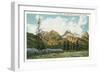 The Tetons, Hoback Pass-null-Framed Art Print