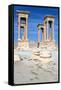 The Tetrapylon, Palmyra, Syria-Vivienne Sharp-Framed Stretched Canvas