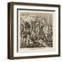 The Teutonic Knights Take the Town of Kaven (Now Kowno) in Eastern Prussia-Ehrhardt-Framed Art Print